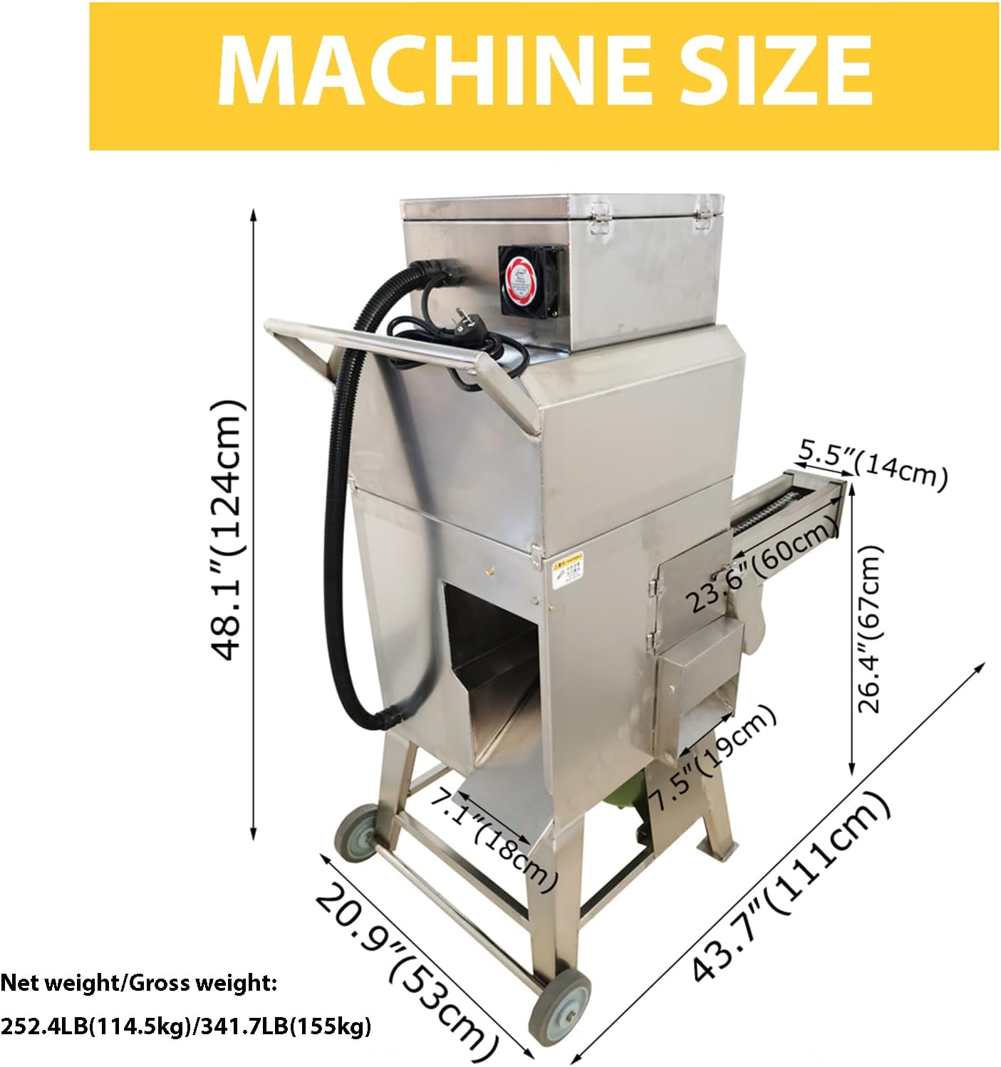 Trilladora Electrica de Maiz Fresco_